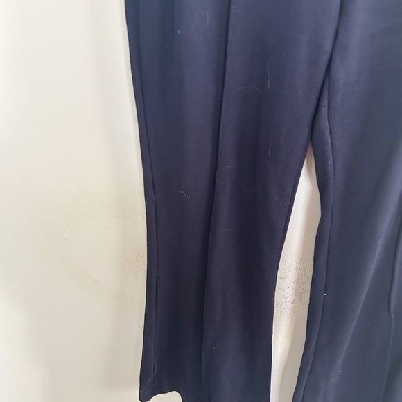 TUCKERNUCK X ATLANTIC-PACIFIC Navy Penny Kick Flare Pant Size small - Picture 3 of 5